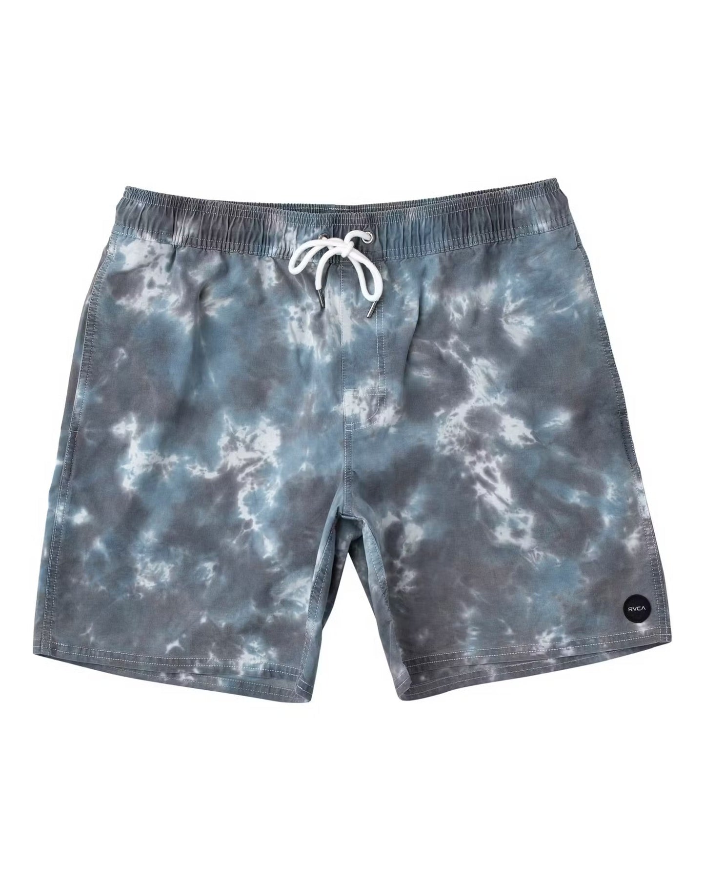 RVCA 'Manic' Elastic Swimshorts - Huckleberry Tie-Dye