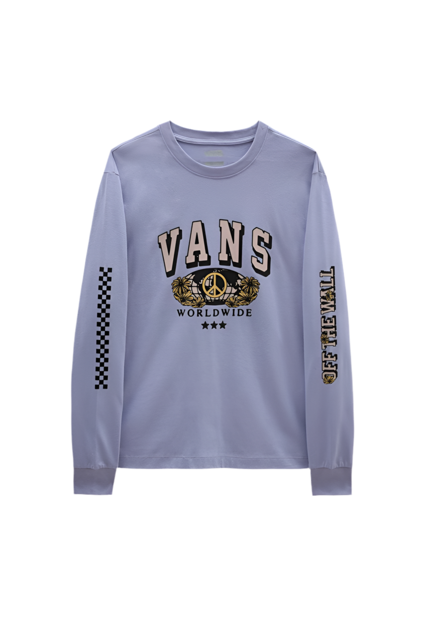 Vans 'Globey BFF L/S Tee - Sweet Lavender (Women's)
