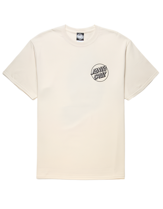 Santa Cruz 'Pace Ritual Hand' Tee - Natural