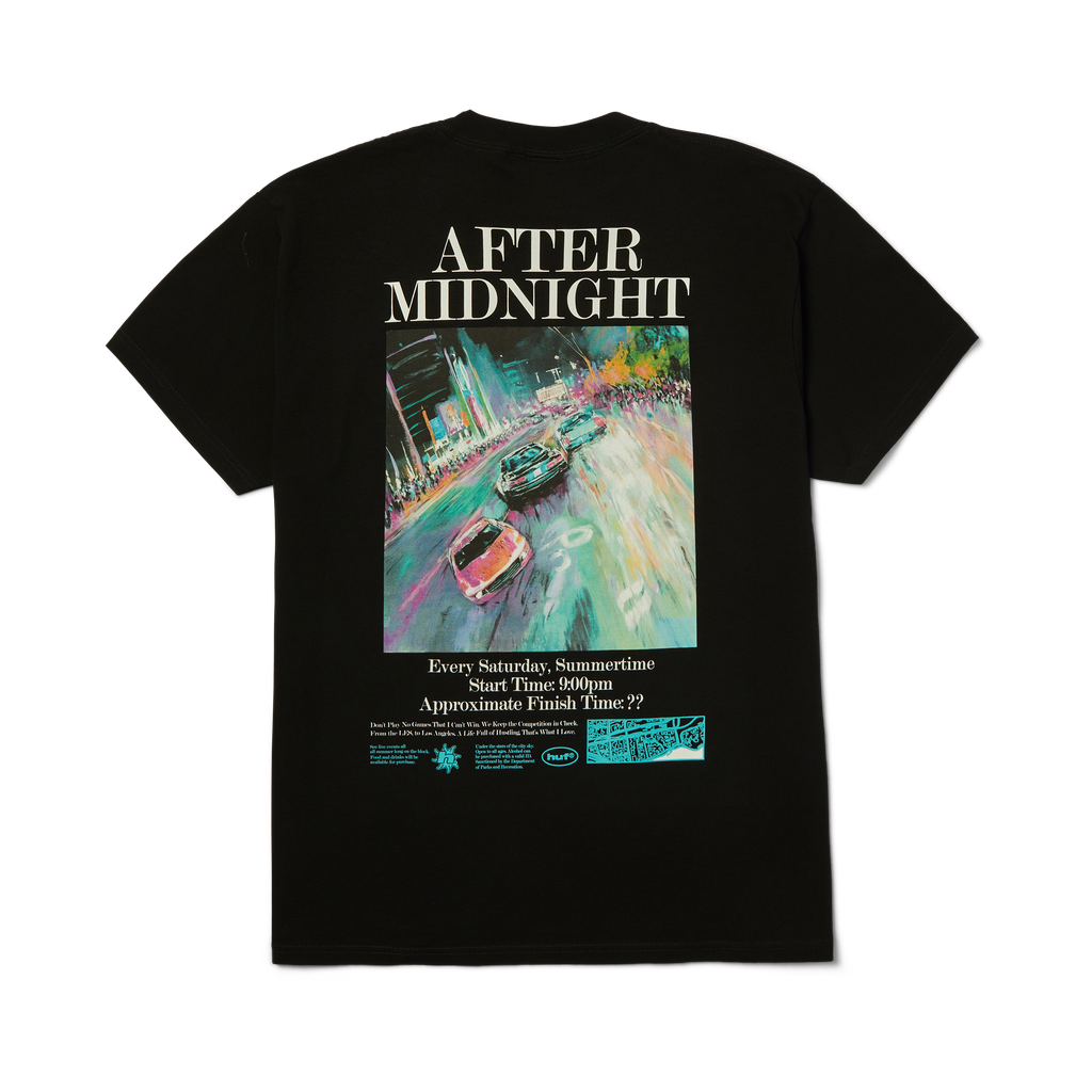 HUF 'After Midnight' Tee - Black