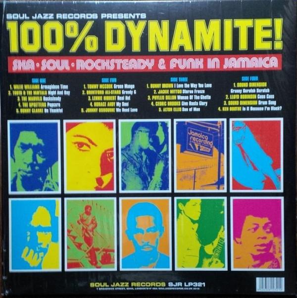 Soul Jazz Records Presents ‎/ 100% Dynamite (Ska, Soul, Rocksteady & Funk in Jamaica) - 2LP Vinyl