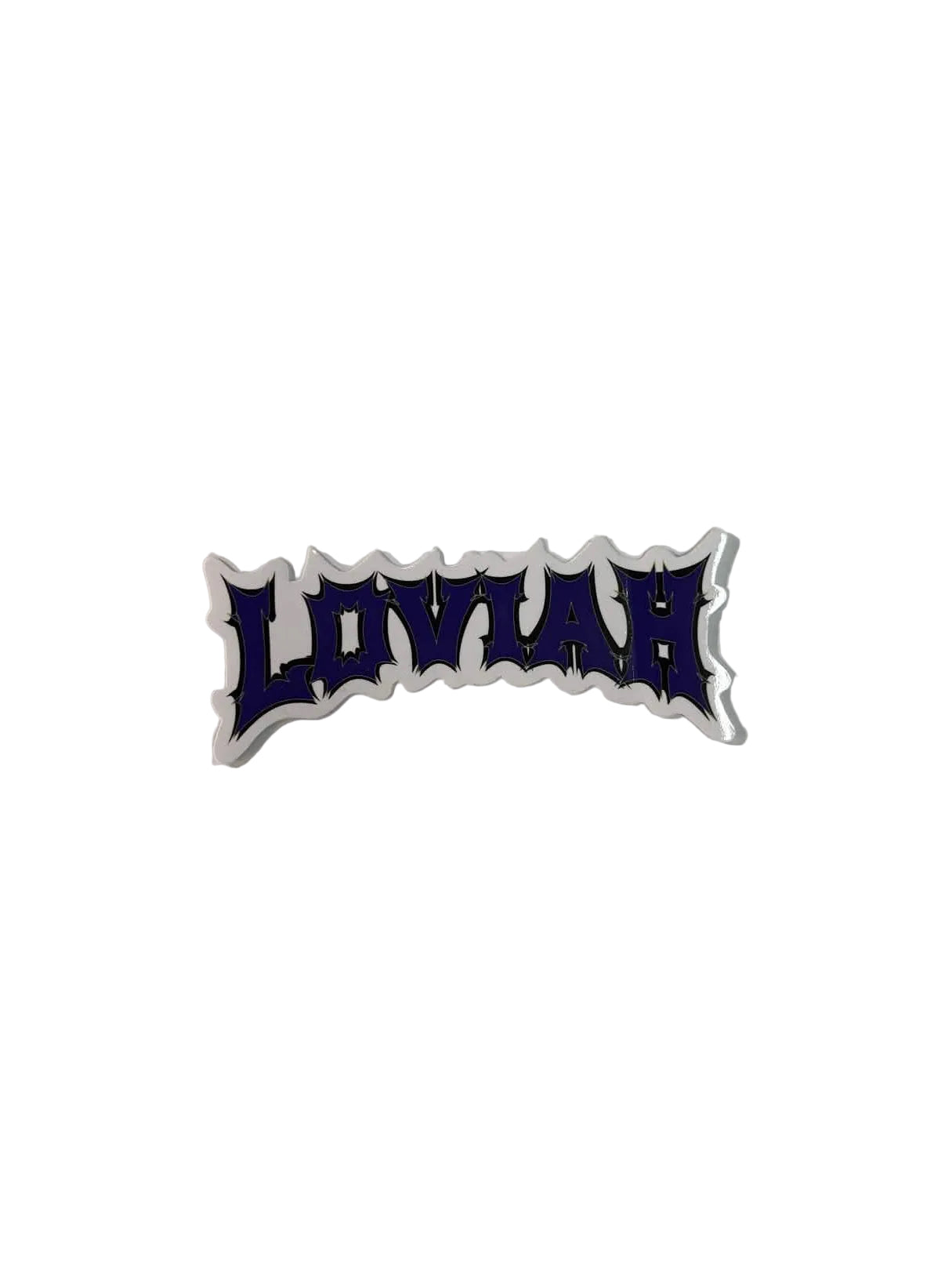 Loviah 'Spiky' Sticker - Purple