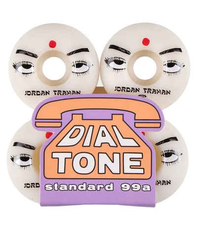 Dial Tone x Jordan Trahan 'Third Eye' 99A Standard Wheels 54MM - White