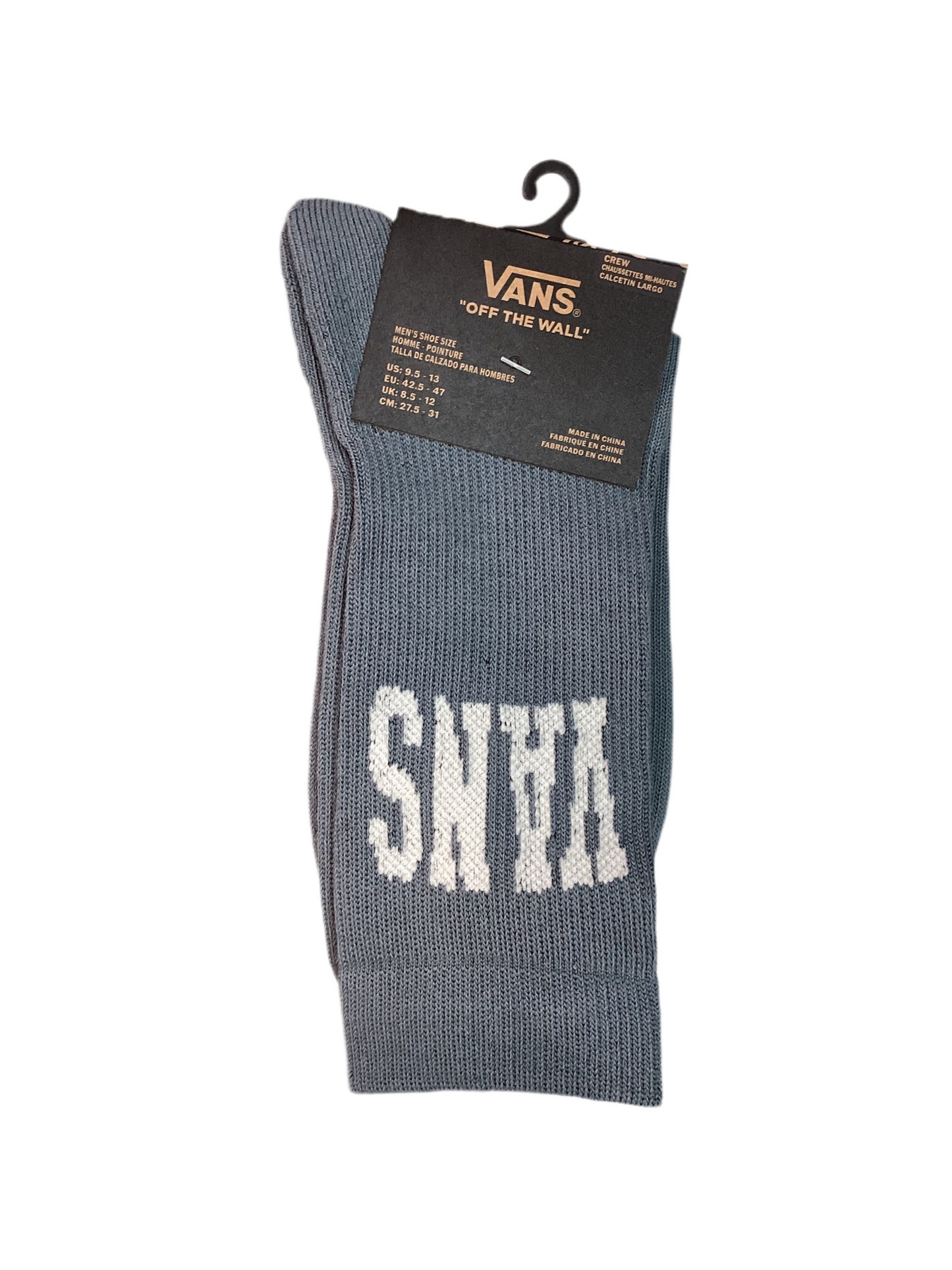 Vans 'College Crew' Socks - Vintage Grey