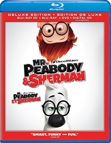 Mr. Peabody & Sherman (Deluxe) [Blu-ray 3D + Blu-ray + DVD + Digital Copy]