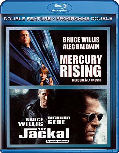 Double Feature: Mercury Rising + The Jackal - Blu-Ray