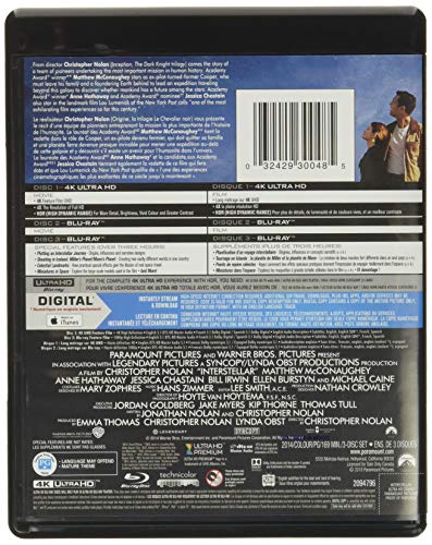 Interstellar - 4K/Blu-Ray