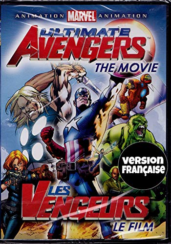 Les Vengeurs : Le Film - Ultimate Avengers: The Movie (Anglais/Français) 2006 (Écran large) Régie au Québec (Jaquette bilingue)