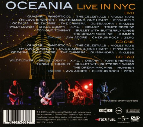 Oceania: Live In NYC (2CD/DVD)