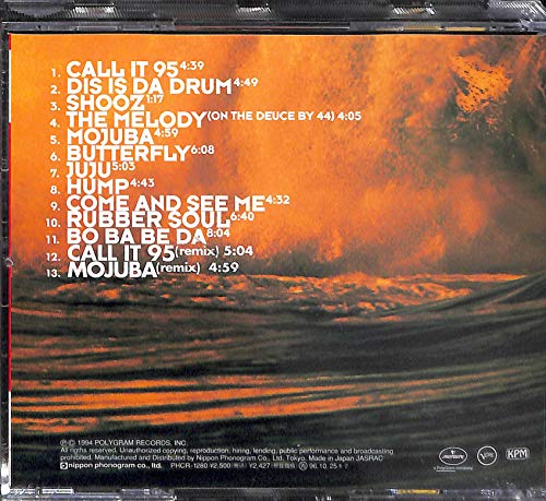 Dis Is Da Drum by Hancock, Herbie (1995) Audio CD