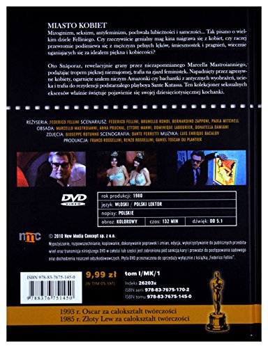 La città delle donne [DVD]+[KSIÄĹťKA] [Region 2] (IMPORT) (No English version)