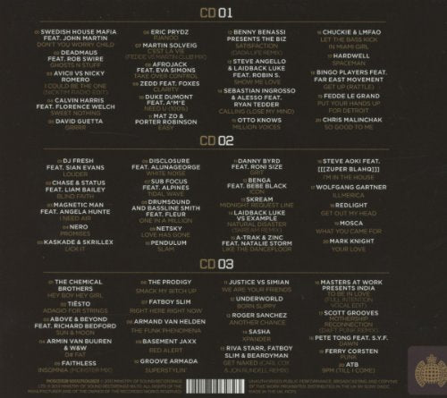 Superstar Djs: Ministry of Sound 3CD