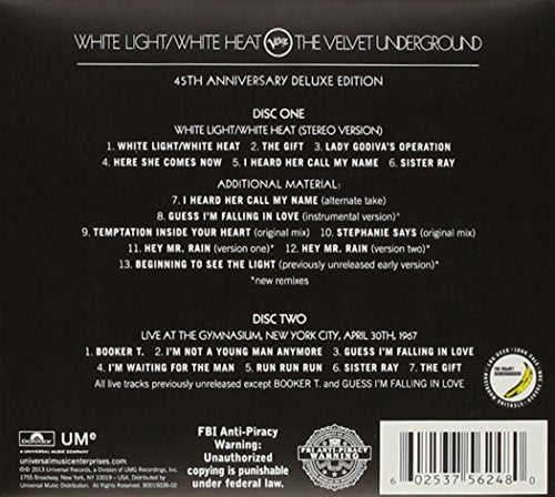 White Light / White Heat (45th Anniversary 2CD Deluxe)