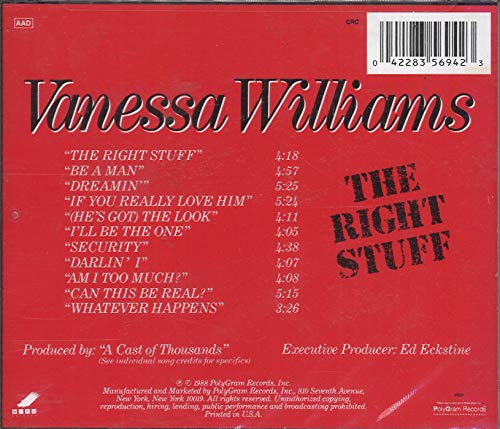 Williams, Vanessa / The Right Stuff - CD (Used)