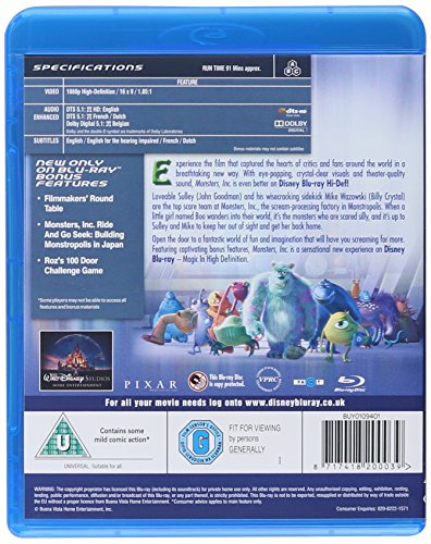 Monsters University/Monsters Inc [Blu-ray] [Import]