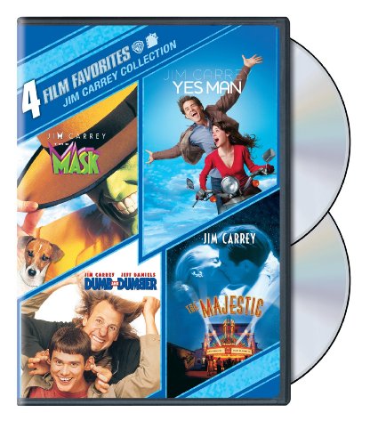 4 Film Favorites: Jim Carrey Collection (The Mask / Yes Man / Dumb and Dumber / The Majestic) - DVD