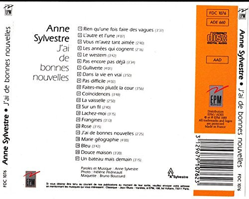 J'ai De Bonnes Nouvelles - 1989 - (Copy France)