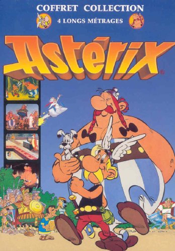 Asterix Le Coffret (Astérix le Gaulois, Les 12 Travaux d'Astérix, Astérix et Cléopâtre, Astérix et le coup du menhir) - DVD (Used)