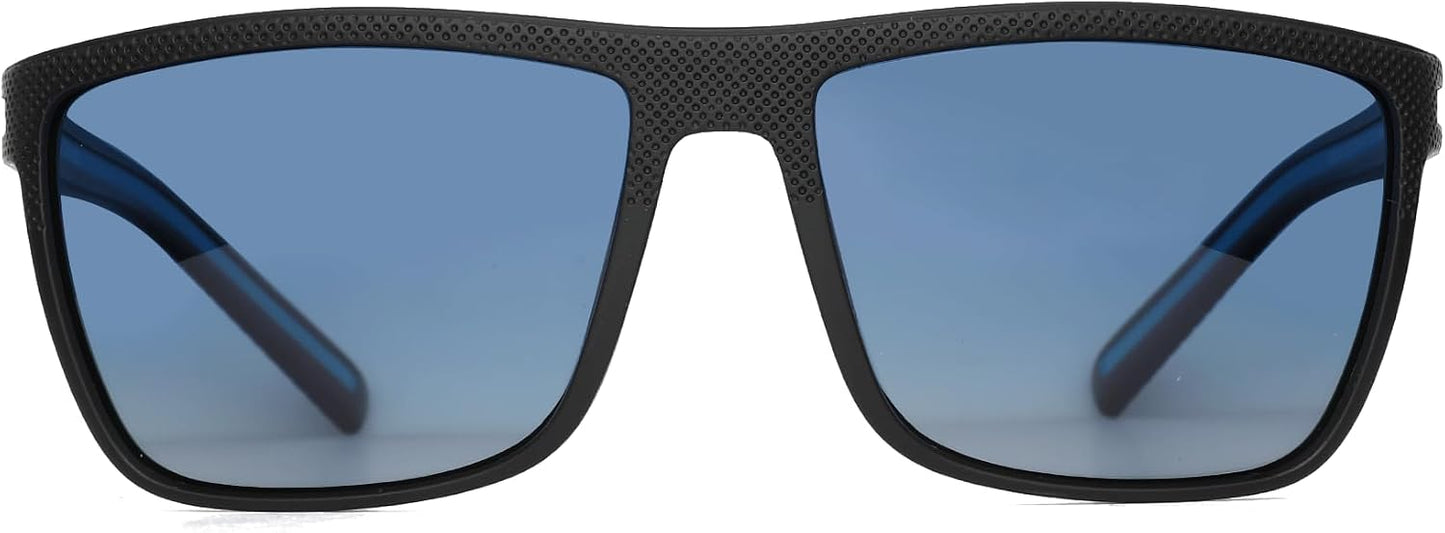 ZENOTTIC Polarized Sunglasses for Men – Lightweight TR90 Frame, UV400, Square