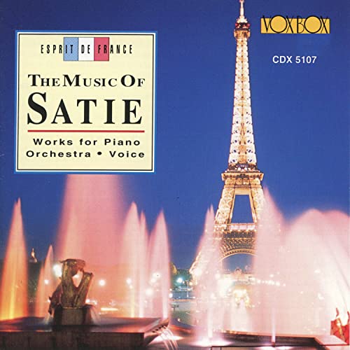 The Music Of Satie: Orchestra, Piano, Voice