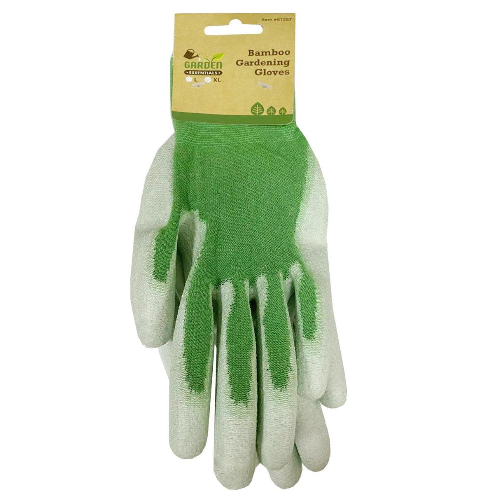 GARDEN ESSENTIALS 51257 Garden Bamboo Fiber Gloves