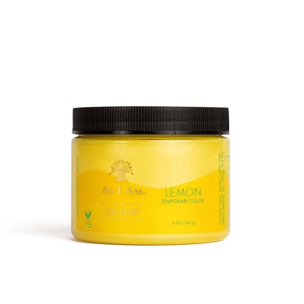 AS I AM COLORATION TEMPORAIRE DE CHEVEUX - CITRON 177ML