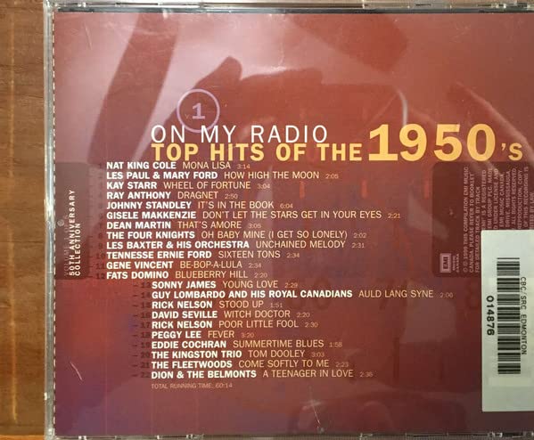 V1 1950s: Top Hits Of The: 50t