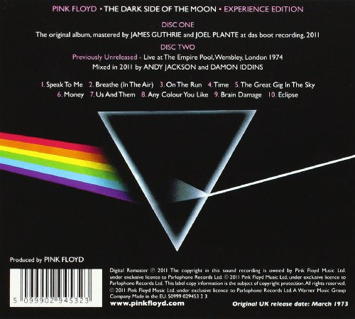 The Dark Side of the Moon (Experience Edition)