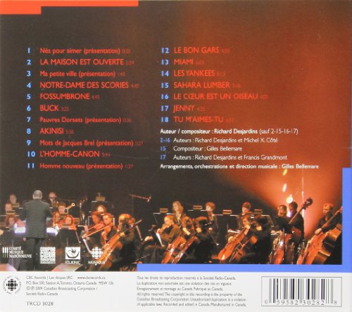 Richard Desjardins / Symphonique - CD
