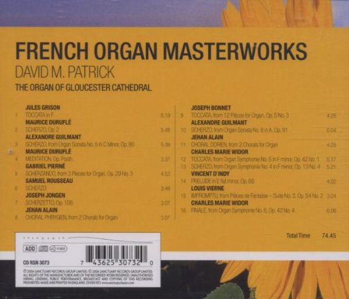 French Organ Masterworks