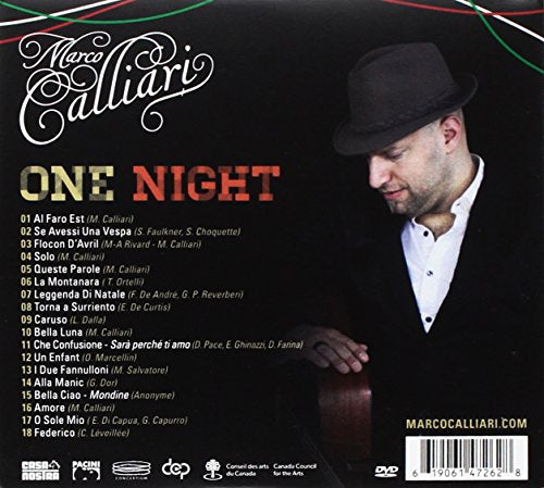 Marco Calliari / One Night - CD/DVD (Used)