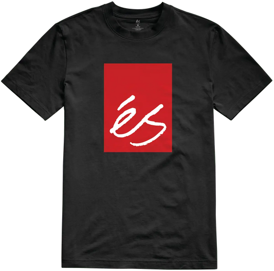 éS 'Main Block' Tee - Black