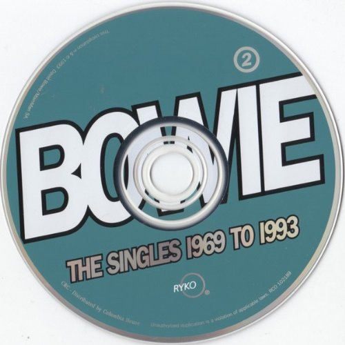 David Bowie / The Singles 1969-1993 (Featuring His greatest Hits) - CD (Used)