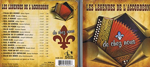 LES LÉGENDES DE L'ACCORDÉON DE CHEZ NOUS (1929-1950)