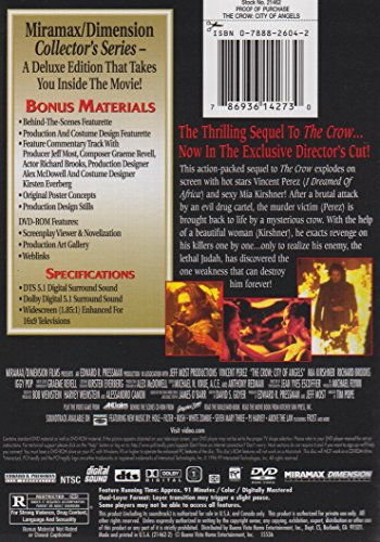 The Crow: City Of Angels - DVD (Used)