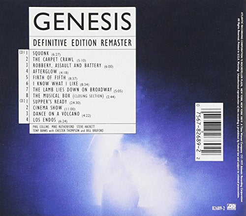Genesis / Seconds Out (remastered) - CD