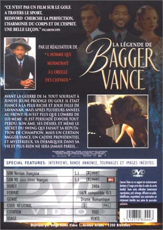 La Légende de Bagger Vance [import belge]