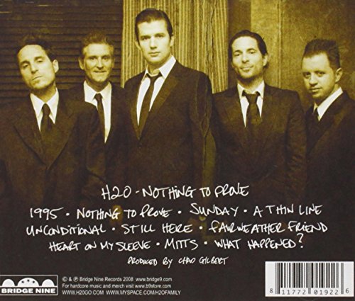H2O / Nothing To Prove - CD (Used)