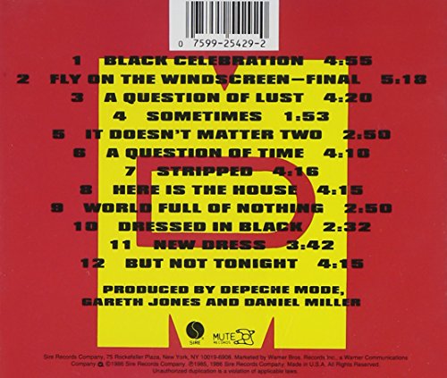 Depeche Mode / Black Celebration - CD (Used)