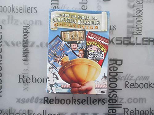 The Monty Python Box Set (Monty Python & The Holy Grail/ And Now For Something Completly Different/ The Adventures of Baron Munchausen) - DVD (Used)