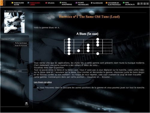 J'apprends la guitare électrique (vf - French software)
