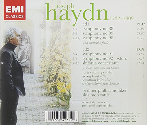 Haydn: Symphonies 88-92