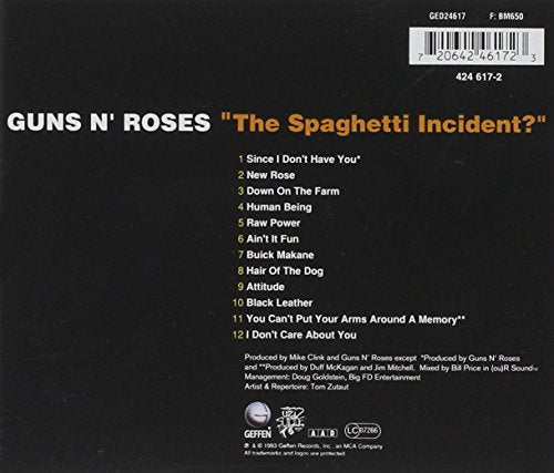 Guns N' Roses / The Spaghetti Incident - CD
