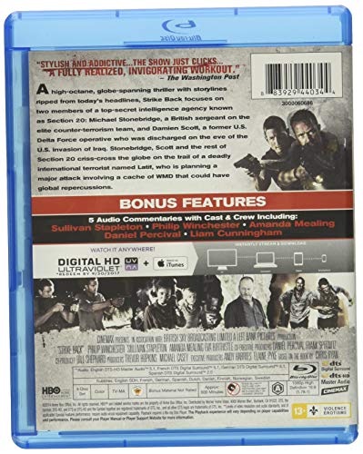 Strike Back: Cinemax Season 1 - Blu-ray