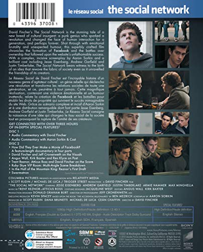 The Social Network (2-Disc Collector's Edition) - Blu-Ray (Used)