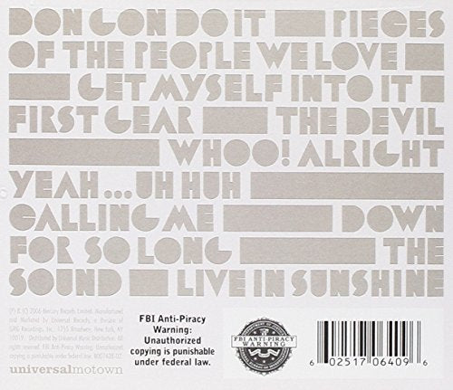The Rapture / Pieces Of The People We Love - CD