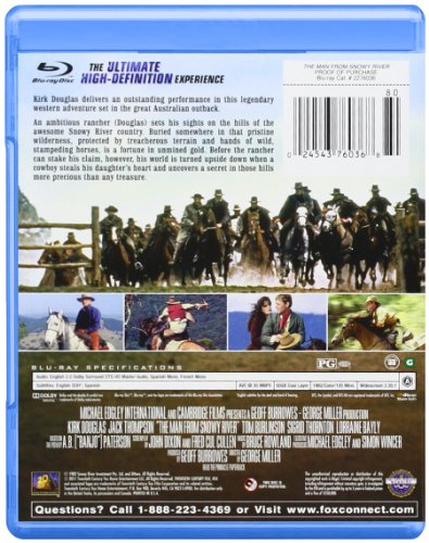 Man from Snowy River (Bilingual) - Blu-Ray