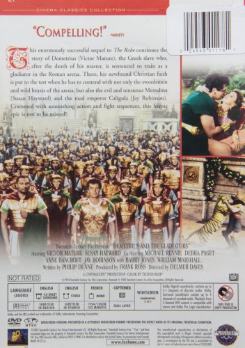 Demetrius and the Gladiators - DVD (Used)