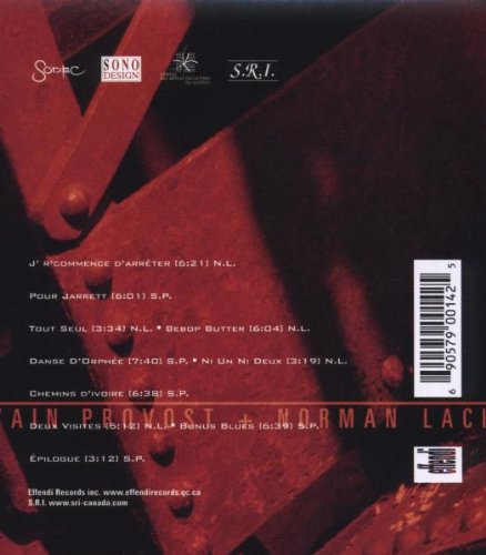 Sylvain Provost / Ni Un Ni Deux - CD