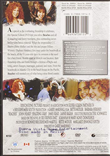 Beaches (Bilingual) - DVD (Used)